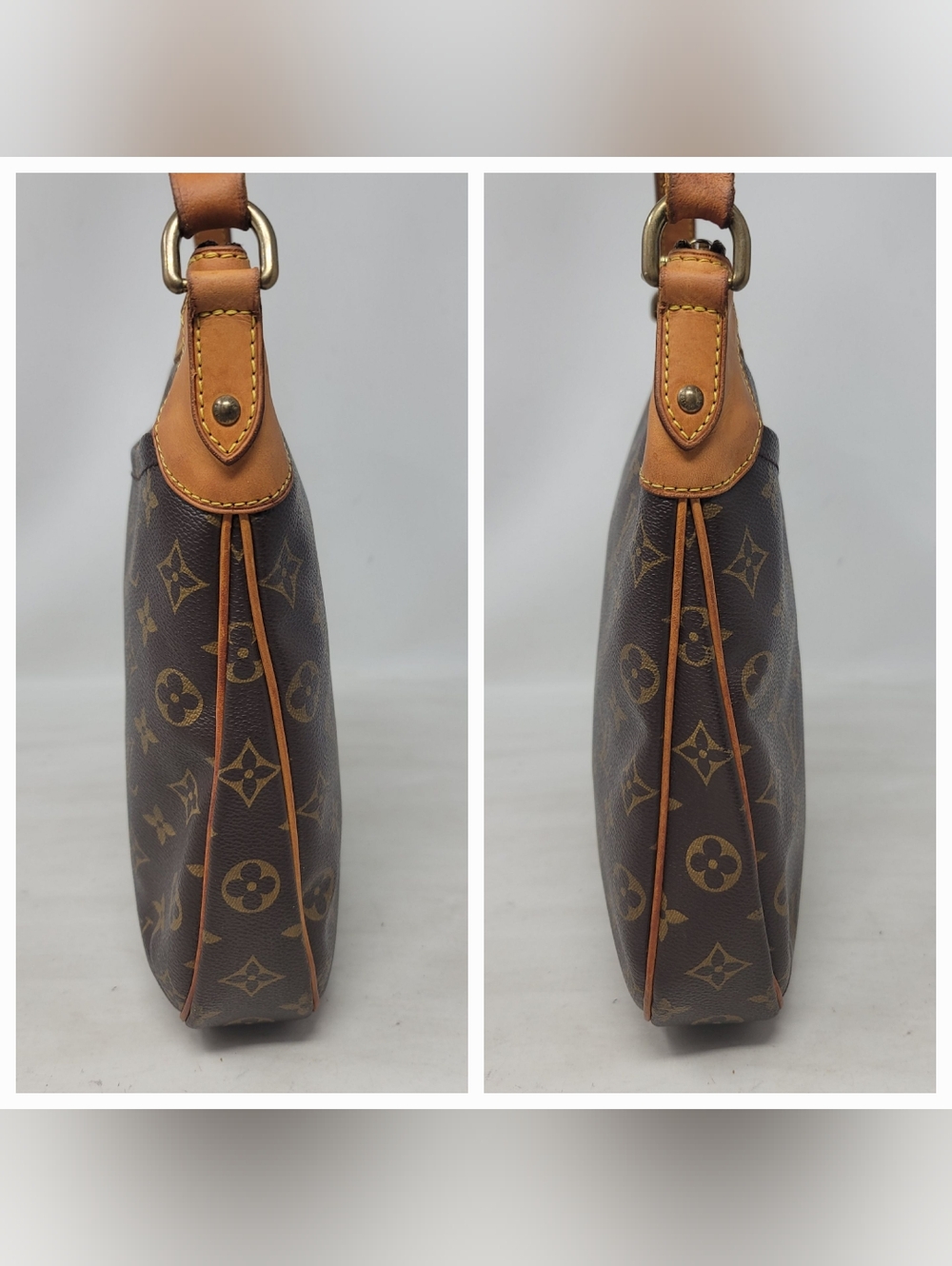 Louis Vuitton Odeon PM Monogram Canvas Shoulder Crossbody Bag Authentic CA4038 - Picture 5 of 13